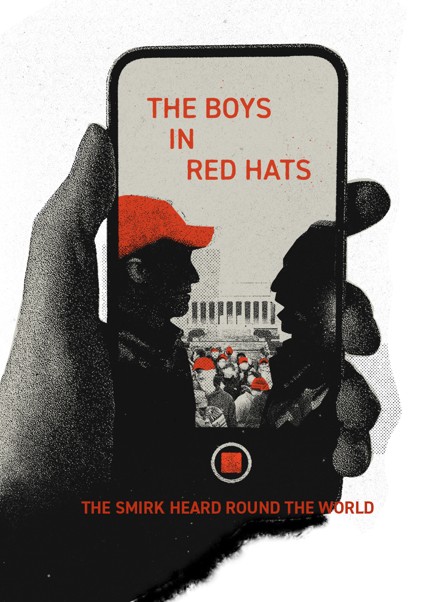 the boys in red hats
